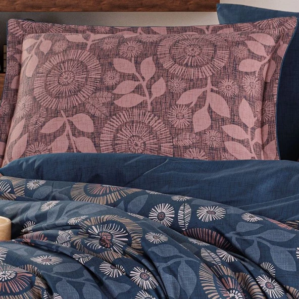 Hobby Fiorella Çift Kişilik 300TC Saten Nevresim Takımı - Resim 2