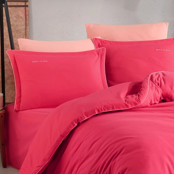 Hobby Twill Çift Kişilik Nevresim Takımı - Lal - Resim 2