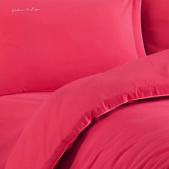 Hobby Twill Çift Kişilik Nevresim Takımı - Lal - Resim 3