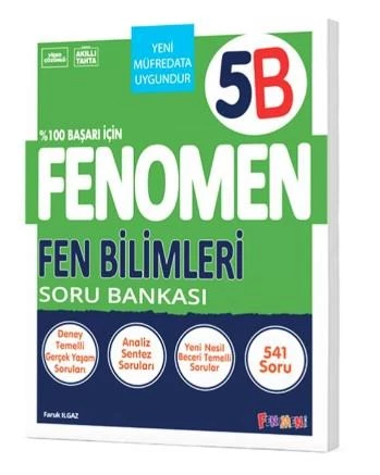 Fenomen 5. Sınıf Fen Bilimleri (B) Soru Bankası