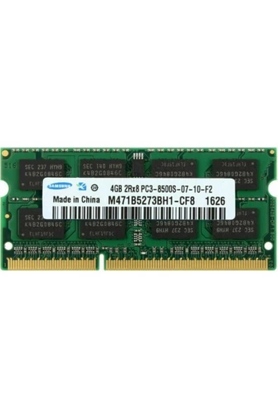 Samsung   M471b5273bh1-cf8 4gb 2rx8 Pc3-8500s-07-10-f2 1066mhz Ddr3 Notebook Ram