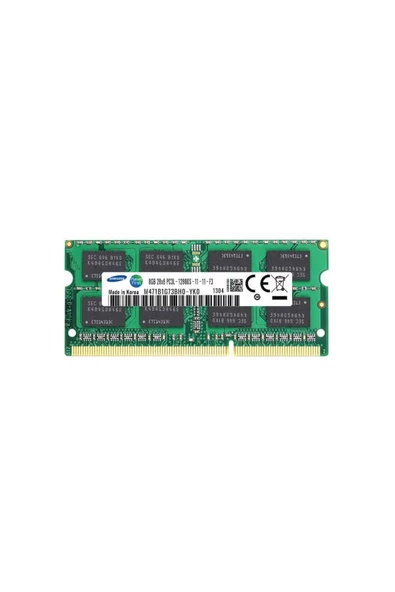 Samsung 8gb Ddr3l 1600 Mhz Notebook Ram Bellek - M471b1g73bh0-yk0 - 1.35v - 2
