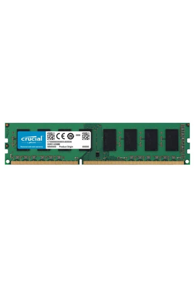 Crucial   Crucıal 8Gb Ddr3 1600Mhz Cl11 Pc Ram Ct102464Bd160B