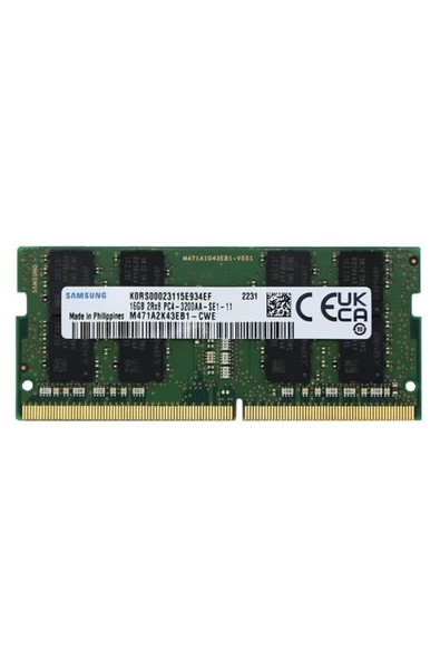 Samsung   16GB 3200MHz DDR4 SODIMM CL22 1.2V (M471A2K43EB1-CWE)