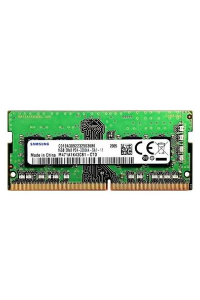 Samsung 16GB DDR4 3200Mhz CL22 Notebook Ram M471A2K43DB1-CWE (Kutusuz) (1.2V)
