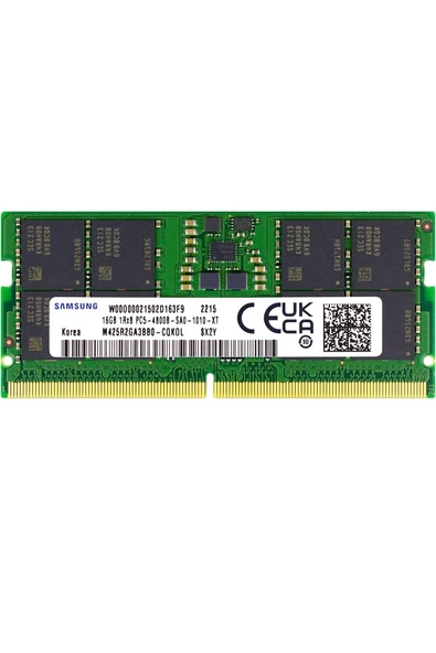 Samsung   16gb Ddr5 4800mhz Sodımm So-dımm 262-pin Notebook Ram M425r2ga3bb0-cqk