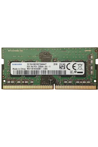 Samsung   M471A1K43DB1-CWE 8 GB DDR4 3200 mHz Notebook Ram