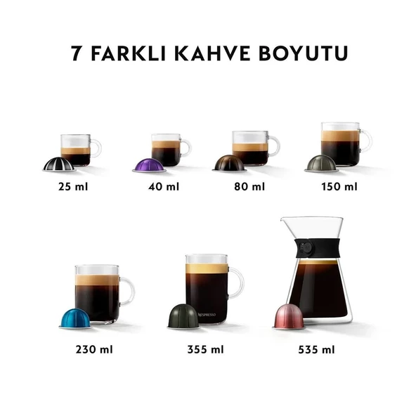 Nespresso Vertuo Next Kapsül Kahve Makinesi Kırmızı - 3