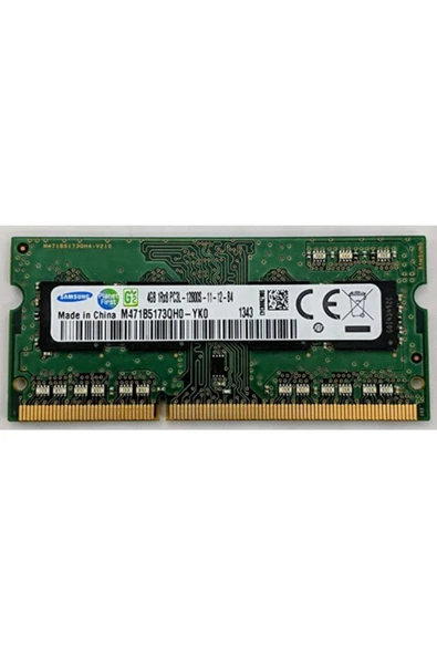 Samsung   4gb Ddr3 1600 Mhz Notebook Ram M471b5173qh0-yk0 1.35v