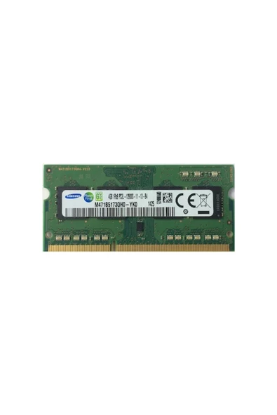 Samsung M471b5173qh0-yk0 Pc3l 12800 4 Gb Ddr3 1600 Mhz Cl11 Notebook Ram Bellek