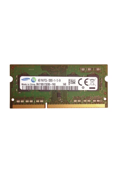 Samsung   4gb 1600mhz Ddr3 Cl11 Ram M471b5173db0-yk0 Notebook Ram Kutusuz Ürün