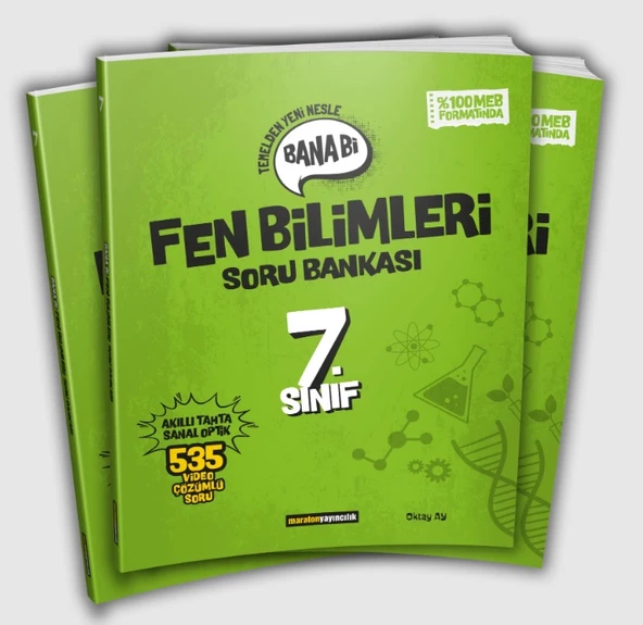 Maraton Yayıncılık 7.Sınıf Bana Bi Fen Bilimleri Soru Bankası