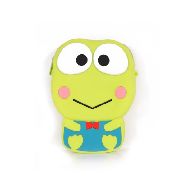 Ogi Mogi Toys Silikon Yeşil Kurbağa Omuz Çantası - 2