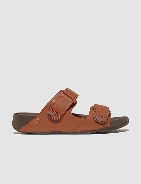 FitFlop GOGH MOC L05 Hakiki Deri Taba Erkek Terlik