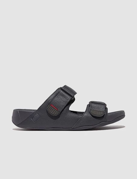 FitFlop GOGH MOC L05 Hakiki Deri Lacivert Erkek Terlik