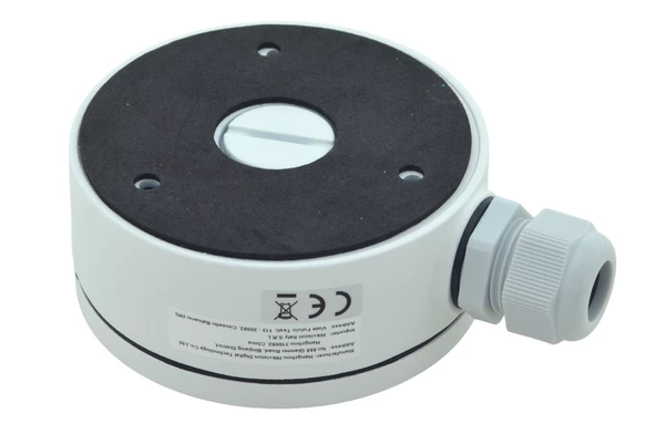 Hikvision Kutusu Deep Base DS-1280ZJ-XS IP Ağ Bullet Kamera İcin  Beyaz - 2