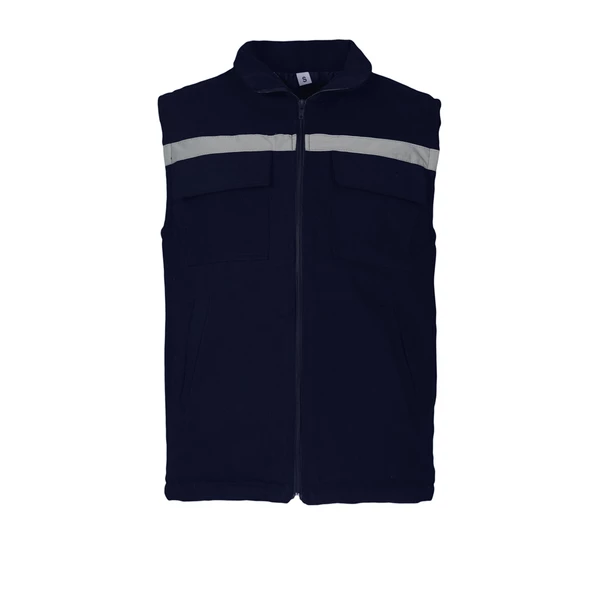 7/7 Gabardin Kumaş Yelek - 3