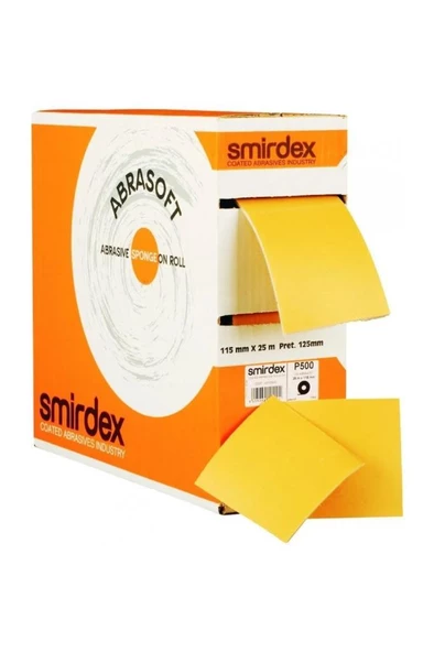 Smirdex Sünger Rulo Zımpara (metre)  220Kum