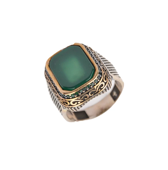 Erkek Gümüş (Silver) Yüzük ürün görseli 1