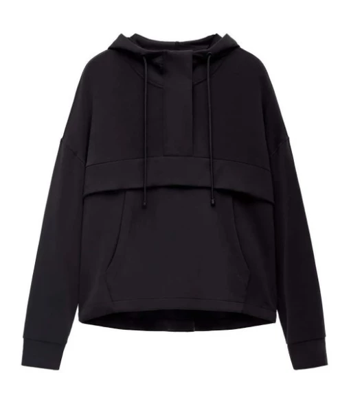 Oysho Yumuşak Dokulu Fermuarlı Modal Sweatshirt / M Beden