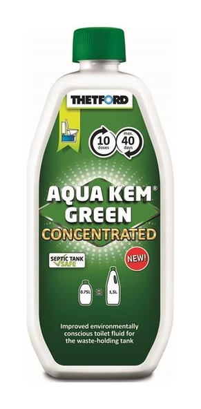 Thetford Aqua Kem Green Konsantre Tuvalet Kimyasalı 780ml