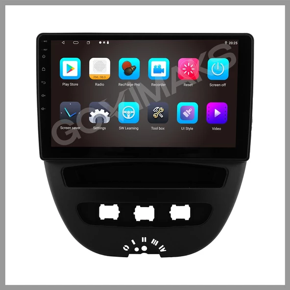 PEUGEOT 107 2007-2013 UYUMLU 6 GB RAM 128GB HAFIZA ANDROID MULTIMEDIA - Resim 2