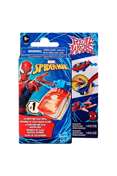 Spider-Man Ağ Ve Su Fırlatıcı Yedek Paket ürün görseli 1