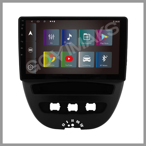 GOVİMAKS PEUGEOT 107 2007-2013 2 GB RAM 32 GB HAFIZA ANDROID MULTIMEDIA - 8