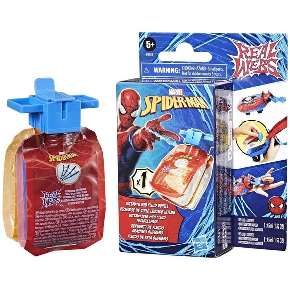Spider-Man Ağ Ve Su Fırlatıcı Yedek Paket - Resim 2