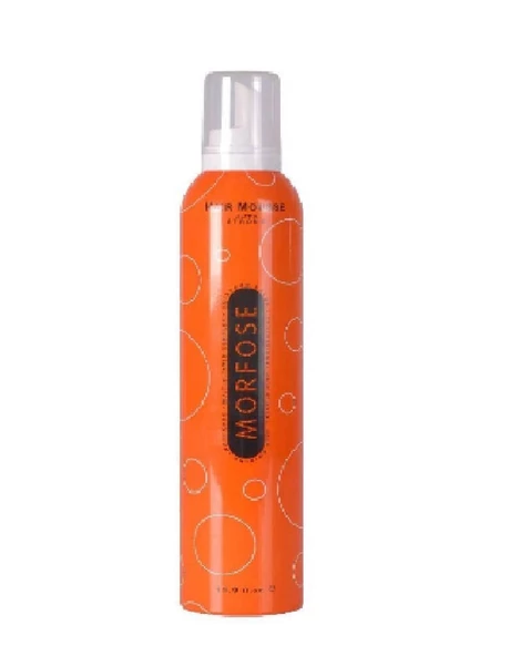 MORFOSE Saç Köpüğü Ultra Strong 350Ml. (Turuncu) 1 Paket (1 x 1 Adet)