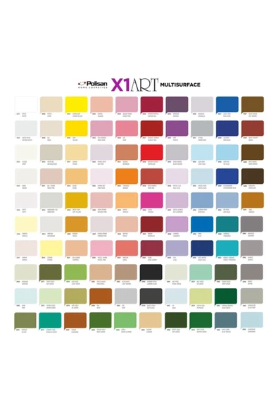 Polisan X1art Multisurface Hobi Boyası 120ml - 0065 Nane - 8