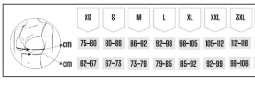 MEDİKAL AGRAFLI (KOPÇALI ) SÜTYEN SİYAH - 2