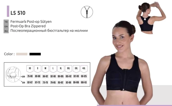 MEDİKAL SPORCU SÜTYEN SİYAH