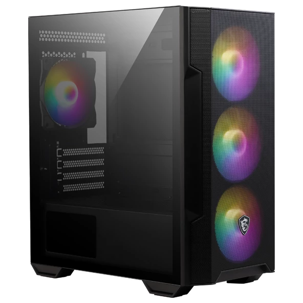 MSI MAG FORGE M100R 4X 120MM ARGB MATX GAMING KASA - 4