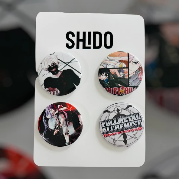 ANİME KARAKTERLİ ROZET,TOKYO GHOUL KARAKTERLİ ROZET - 2