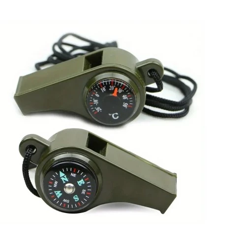 Periboia Pusulalı Çok Fonksiyonlu Acil Durum Düdüğü - 3