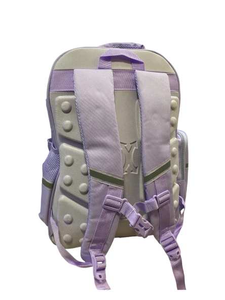 Color Bags Ultra Kalite Su Geçirmez Sırt Destekli Okul Çantası B-21 - 2