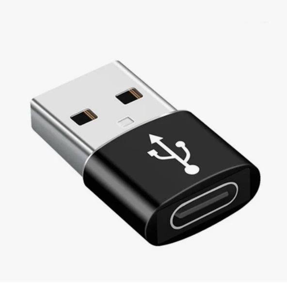 Petinka Dönüştürücü Adaptör USB 'den TYPE-C 'ye Veri Aktarımı Sağlayıcı Şarj Data Çevirici