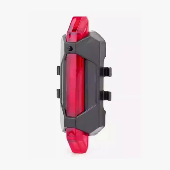 Petinka Bisiklet Parlak Led Lamba Usb Şarj Su Geçirmez Güvenlik Uyarı Arka Işığı - 5