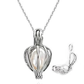 Gönlümün İncisi İncili Kafes Kolye - 1