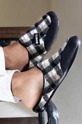 Muya Tauri Anatomik Taban Erkek Ev Terliği - 1