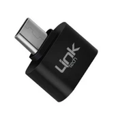 LinkTech O185 USB to Micro USB Çevirici OTG Flash Drive Metal Adaptör - 2