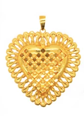 Cigold 22 Ayar Altın Taşsız Kolye Ucu OA-K1KLUC1468055543 - 1