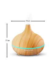 Aroma Difüzör Gece Işığı 7 Led Nemlendirici Kumandalı Buhar Makinesi 550ML. - 4
