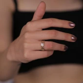 Örgülü Baget Yüzük - 1