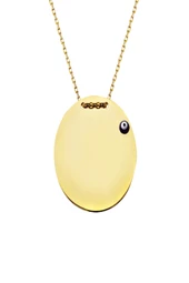 Cigold Taşlı Kolye 14 Ayar Altın 3.56 Gr OA-6569 - 1