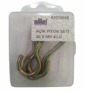 ADİLON AÇIK PİTON SETİ 20 X 080 4'LÜ - 2