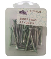 ADİLON SUNTA VİDASI 3,5 X 035 25'Lİ - 2