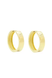 Cigold Taşsız Küpe 14  Ayar Altın 3.96 Gr OA-K201027184 - 1