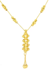 Cigold Taşsız Kolye 22 Ayar Altın 6.00 Gr OA-K24401027245 - 1